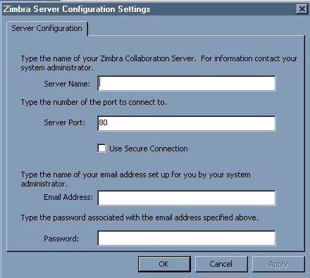 Zimbra Outlook Connector